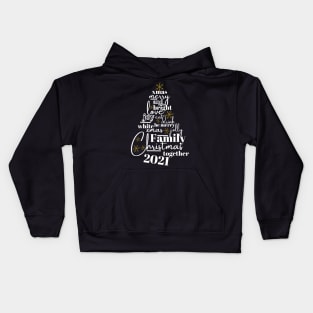 Family Christmas 2021 design Kids Hoodie